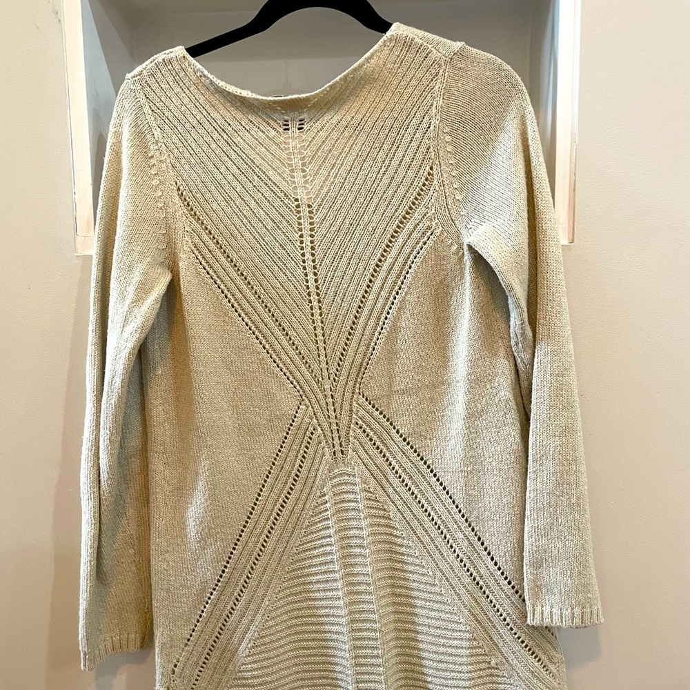 Merona beige sweater, size M
